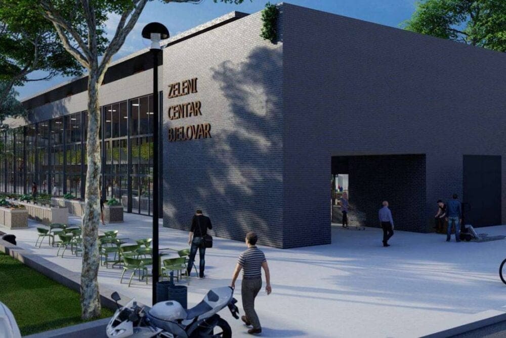 naslovna fotografija medijske objave o projektu Zeleni centar Bjelovar
